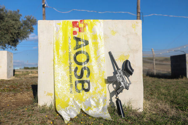 AOSB Spor Şenlikleri Paintball müsabakalarından görüntüler