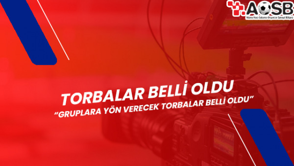 9. Geleneksel AOSB Futbol Turnuvasında Torbalar Belli Oldu.